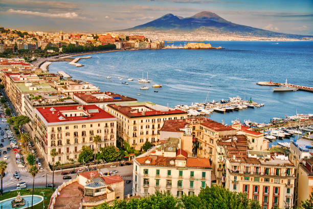 istock Panorama of Naples - Italy 1266810621