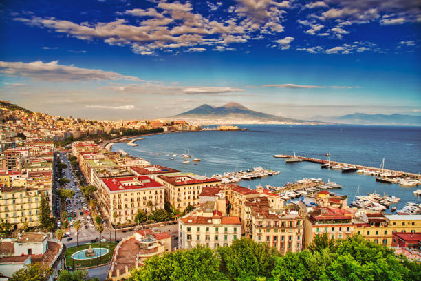 istock Panorama of Naples - Italy 1266811885