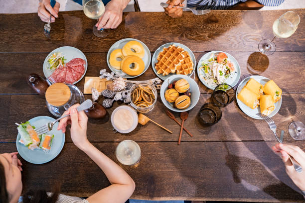 istock Scene of a home party 1266812012