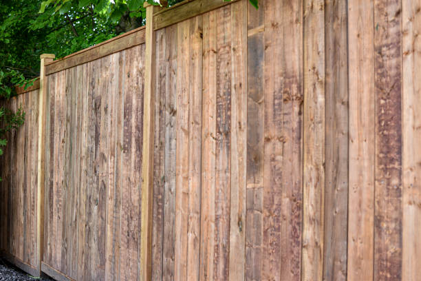 istock New Wooden fence 1266823091