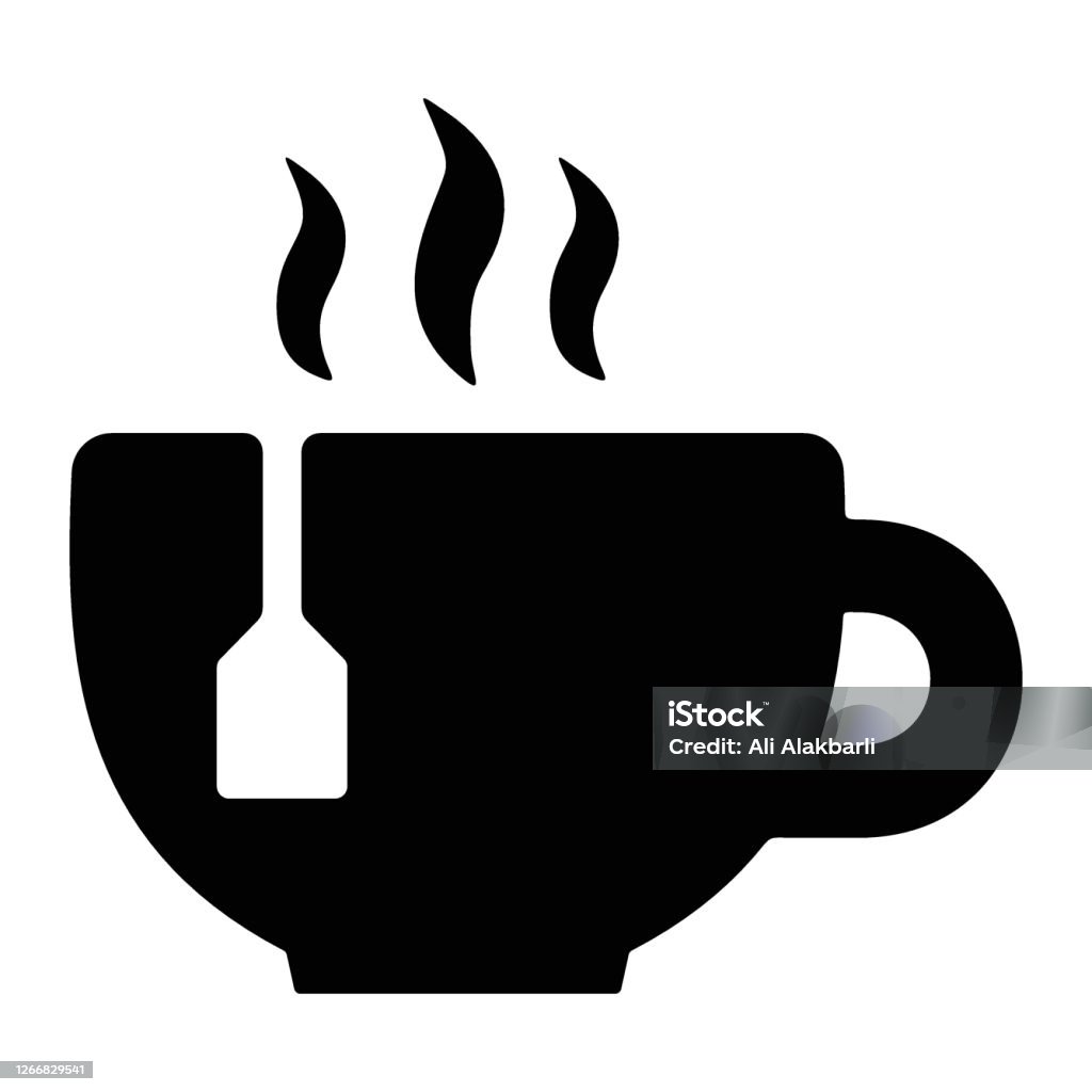 Coffee Tea Or Hot Drink Icon Tea Cup Coffee Mug Symbols Break Sign For  Creative Website App And Logo Design Stock Illustration - Download Image  Now - iStock