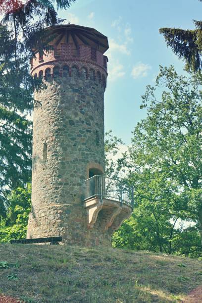 istock Askanierturm at Werbellinsee in sunlight 1266830927