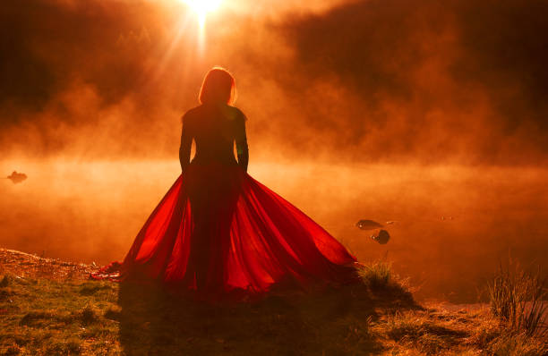 istock Fairytale concept at the lake 1266839132