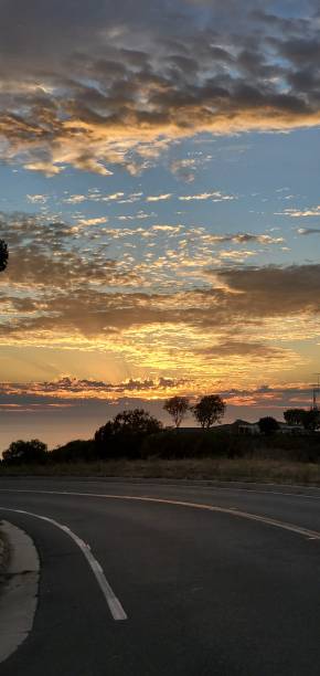 istock Golden Clouds & Waves in Palos Verdes 1266852415