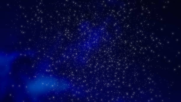 istock Abstract background blue dark black cosmos space universe with star galaxy spin concept of futuristic connect worldwide global network business digital technology 1266855086