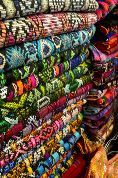 istock colorful traditional fabric from mayan culture 1266855815