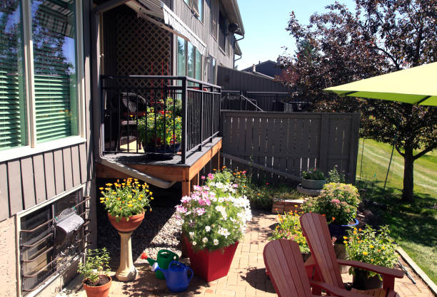 istock Idyllic Summertime Backyard Retreat 1266856137