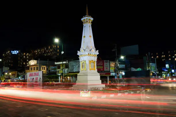 I took the image when I was traveling in Yogyakarta city. I spent my ample time to shoot the light trails photograph here.