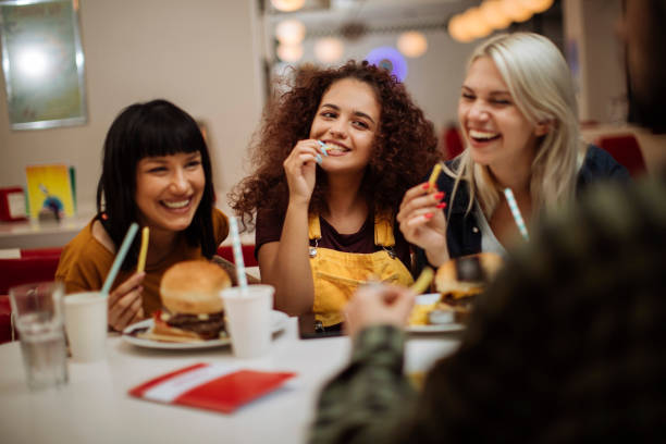 istock Enjoying their fries 1266859817