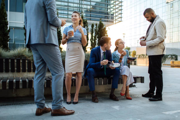 istock The ideal conditions for an informal meeting 1266860437