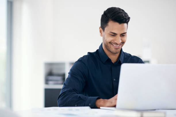 istock Smiling his way to the bank 1266865095