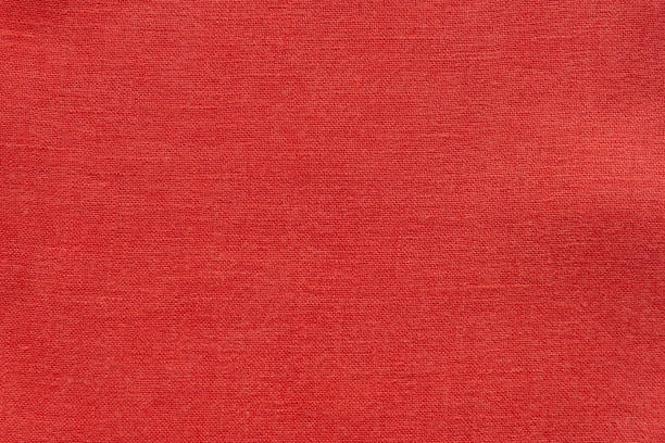 Red linen canvas fabric texture background Red linen canvas fabric texture background flax weaving stock pictures, royalty-free photos & images