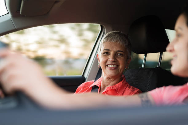 istock Women traveling by car 1266871603
