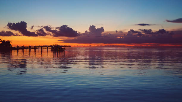 istock Beautiful sunset at the Florida Keys 1266879729