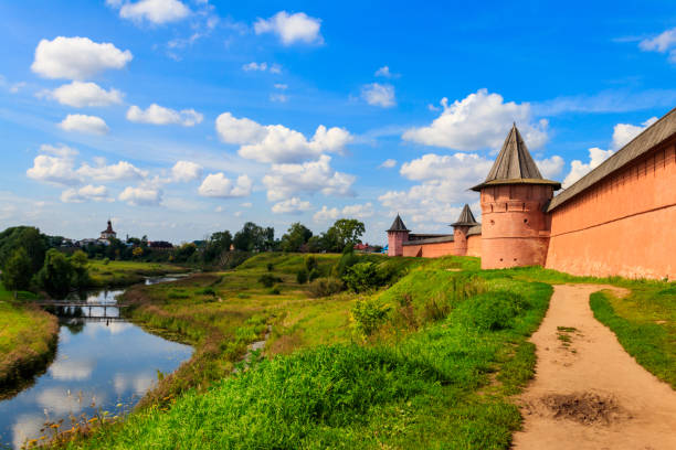 monastero di sant'eutimio a suzdal, russia - 5934 foto e immagini stock