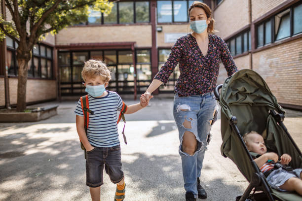 istock Back to school in pandemic times 1266900559