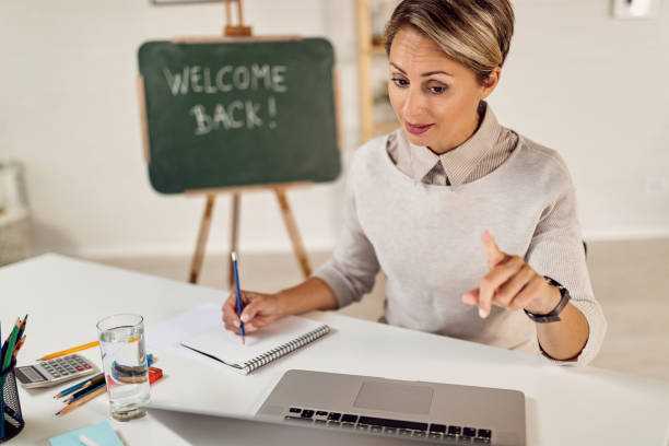 istock It is important for you to write this down! 1266902561
