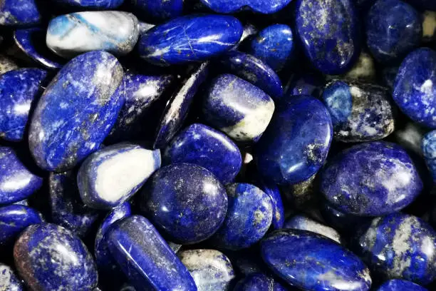 lapis lazuli minerals texture as nice natural background
