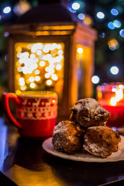 istock Christmas decorations in xmas home 1266908452