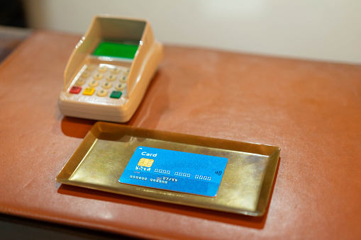 Close-up photo of Japanese term deposit passbook