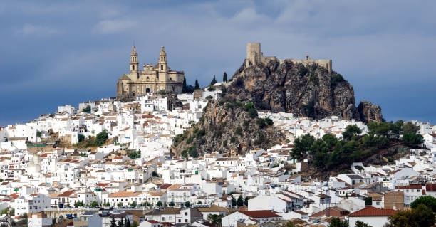 istock Olvera white village in Cadiz province, Andalucia, Spain 1266910351