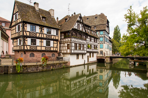 Strasbourg in the historic region of Alsace