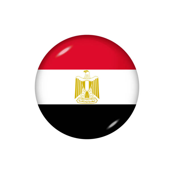 egypt 的光澤標誌圖示。 - egypt football 幅插畫檔、美工圖案、卡通及圖標