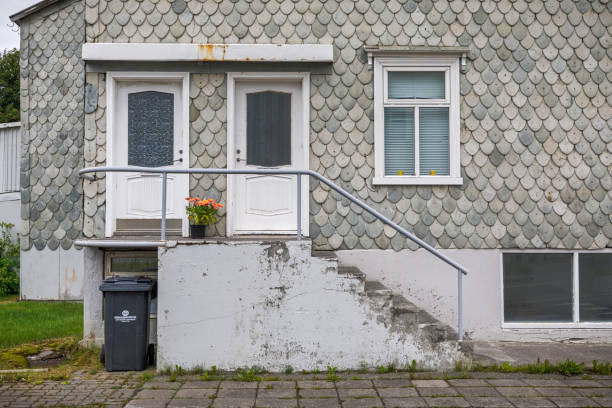 concrete stairway
