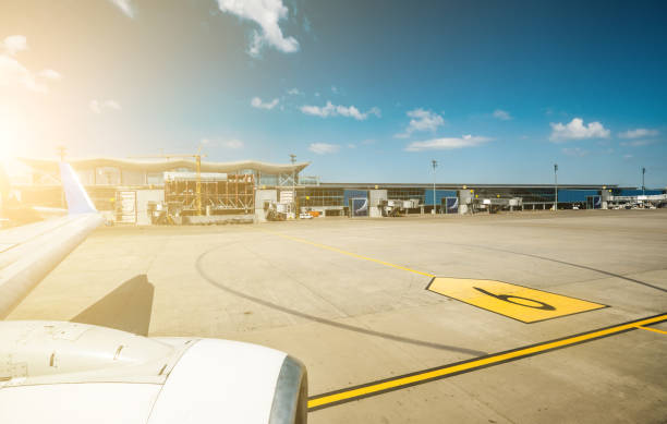istock Aircraft parked at the airport 1266916427