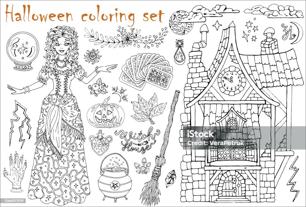 https://media.istockphoto.com/id/1266927019/vector/halloween-coloring-set-with-beautiful-witch-girl-whearing-medieval-gipsy-costume-tarot-cards.jpg?s=1024x1024&w=is&k=20&c=QfHTBQX09gEFsmN3Ymvm9GU1Wie39LXROQEz-SKhkj0=