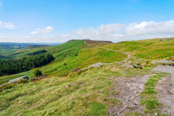 istock Across Burbage Moor to Higger Tor in the Peak District 1266939120