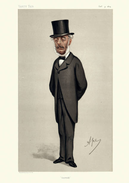 istock Stephen Cave, Vanity fair caricature, British lawyer, Conservative politician 1266940748