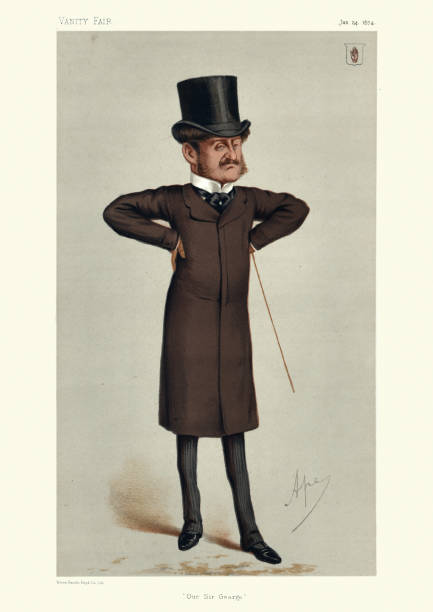 istock George Orby Wombwell, baronet, Vanity fair caricature 1266940850
