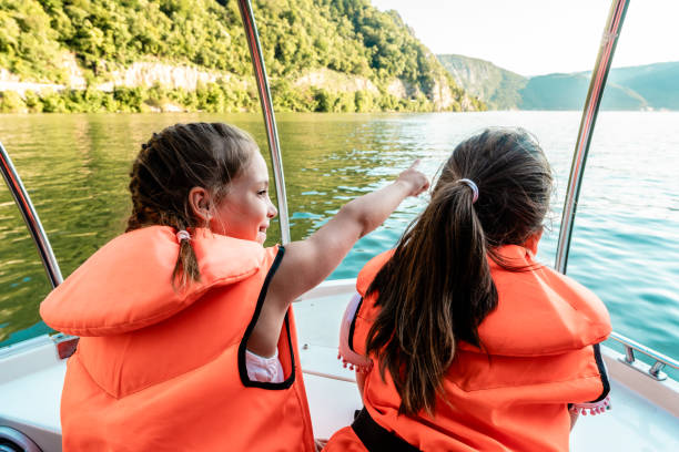 istock Two Little girls on summer vacation 1266941276