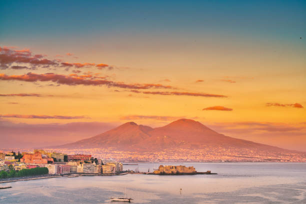 istock Vesuvio - Naples - Castel dell'Ovo - Italy 1266942747