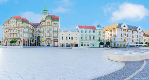 istock Union square (Piata Unirii) in Oradea, Romania. 1266942846