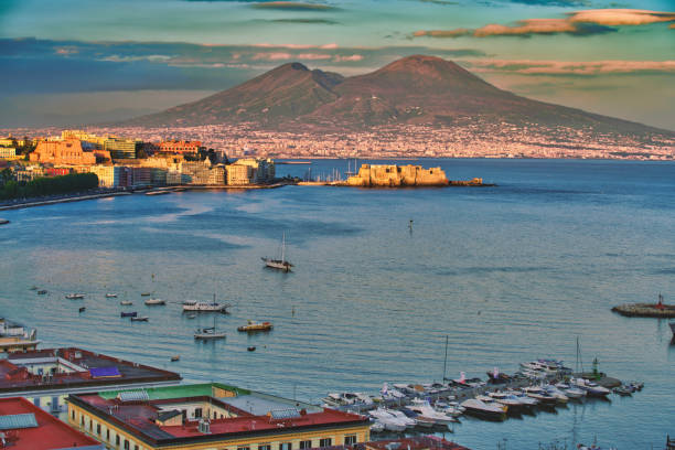 istock Vesuvio - Naples - Castel dell'Ovo - Italy 1266944297