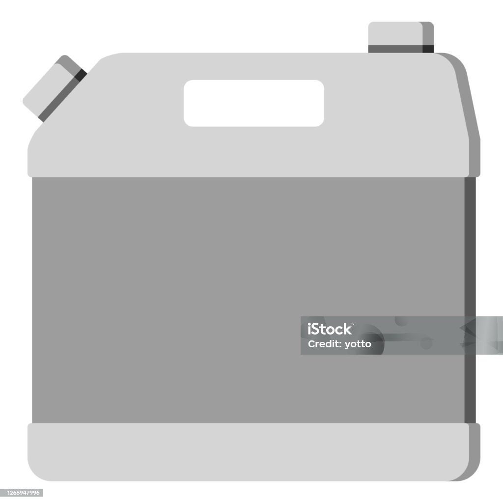 Poly Tank Vector Large Polyethylene Tank Isolated Vector Illustration Stock Illustration ...