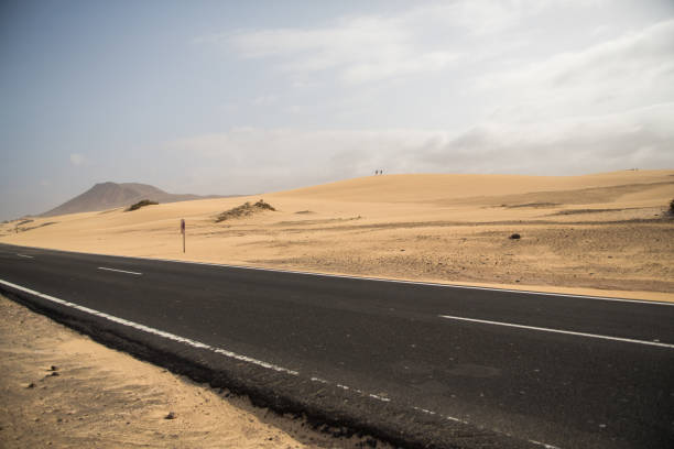 istock Road in Corralejo, Spain 1266954748