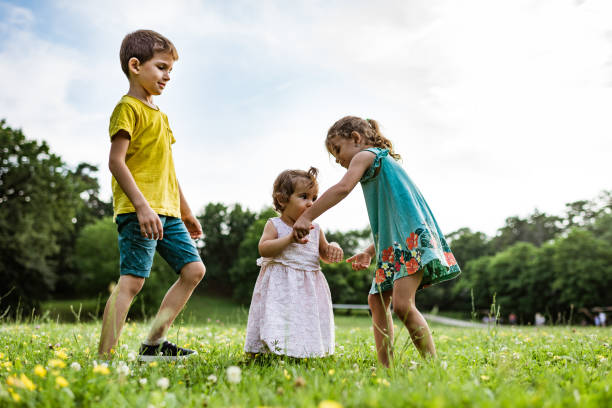 istock First steps of our sister 1266957636