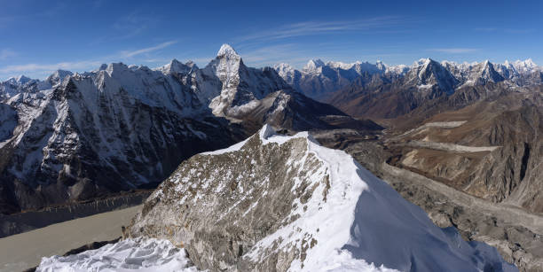 istock view from the top of Island peak 1266958655