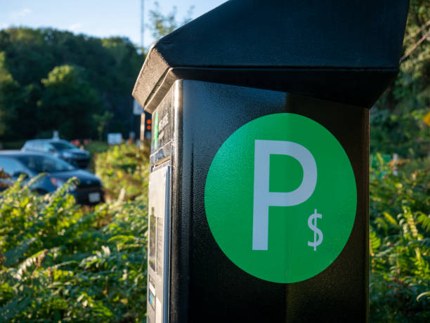 istock Municipal parking machine in Montreal, Canada 1266963111