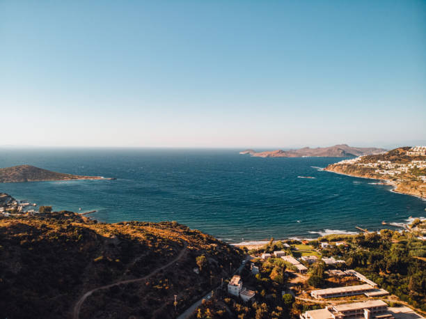 istock Aerial High Angle View of Gumusluk in Bodrum 1266966074