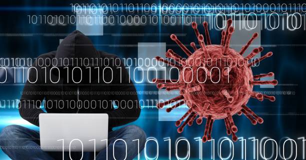 istock Hacker during coronavirus covid19 pandemic using laptop 1266966171
