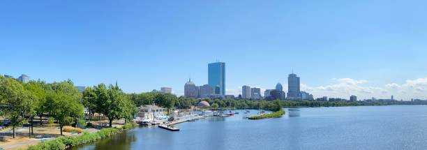 istock Horizon of Boston on a Lovely Day 1266973246
