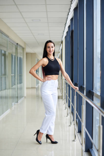 istock Businesswoman in modern office 1266975989