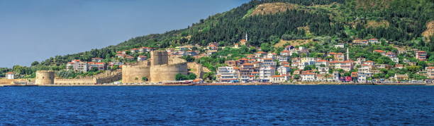 castelo kilitbahir na turquia - dardanelles - fotografias e filmes do acervo