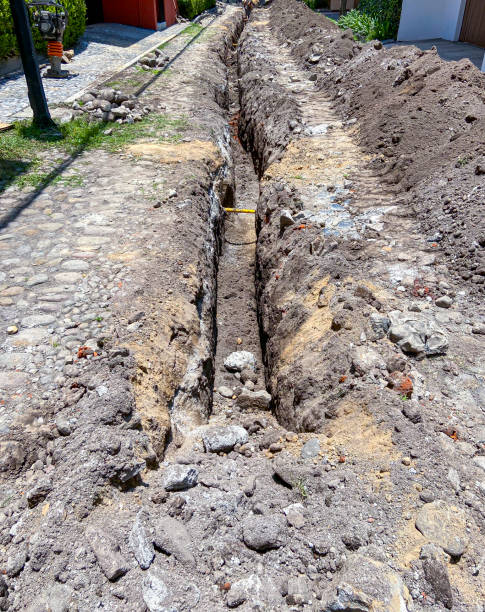 istock Water pipeline construction in Mexico City 1266981028