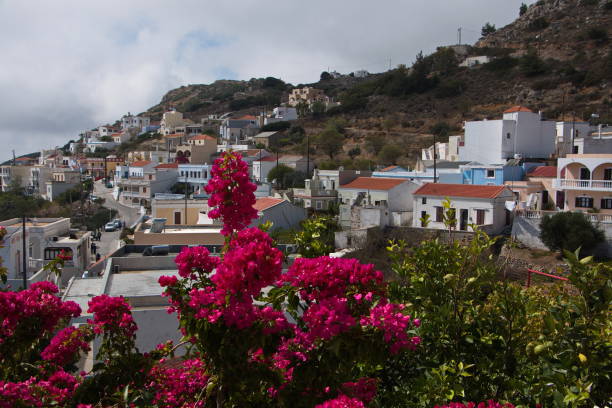 istock Mountain village Othos on Karpathos in Greece,Europe 1266986196