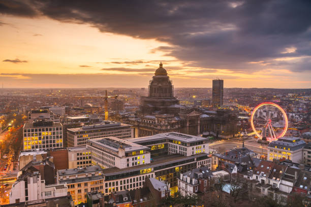 istock Brussels, Belgium Cityscape 1266986211